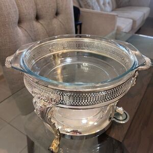 Godinger Silver and Glass Serveware new